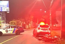 ocorrência do criminoso que morreu