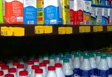 O leite que estava vencido e vendido