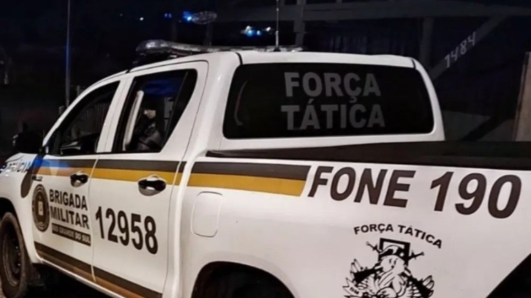 Ocorrência do homem morto em Gravataí