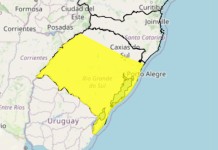 RS: Inmet emite alerta de perigo para tempestade em Porto Alegre e Região Metropolitana