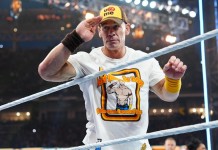 Última luta de John Cena: horário, card completo e como assistir ao vivo Foto mostra o lutador John Cena em sua turnê de despedida.