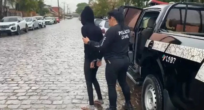 mãe criança canoas