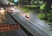 motorista foge no acidente na BR-386