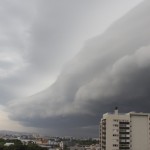 Temporal no RS: supercélula surpreende moradores e muda o céu de Canoas em minutos Temporal no RS: supercélula surpreende moradores e muda o céu de Canoas em minutos