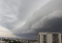 Temporal no RS: supercélula surpreende moradores e muda o céu de Canoas em minutos Temporal no RS: supercélula surpreende moradores e muda o céu de Canoas em minutos