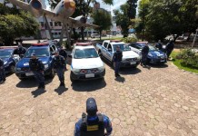 Guarda Municipal de Canoas presta homenagem a agente de Alvorada morto em serviço Guarda Municipal de Canoas presta homenagem a agente de Alvorada morto em serviço