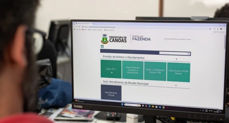Como emitir a guia do IPTU Digital em Canoas