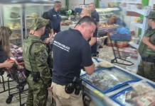 Alimentos impróprios: força-tarefa fecha restaurante e apreende quase 2 toneladas de comida estragada no RS Alimentos impróprios: força-tarefa fecha restaurante e apreende quase 2 toneladas de comida estragada no RS