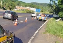 Retorno em local proibido provoca acidente com morte na BR-386 acidente br-386 montenegro