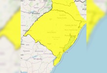 Alerta amarelo: tempestade deverá atingir todo o RS nos próximos dias, diz Inmet