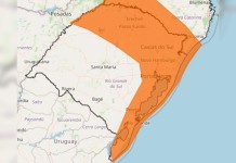 Inmet emite alerta laranja no RS: tempestades podem atingir o estado com granizo e ventos de 100 km/h na quarta-feira