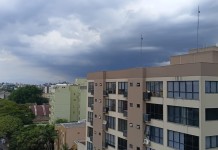 Alerta de tempestade do Inmet atinge RS e tempo começa a fechar em Canoas