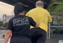 Avô é preso por estuprar netos de 3, 4 e 8 anos em Canoas avô preso canoas