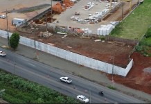 Prefeito Airton Souza destaca avanço da obra e afirma que estrutura representa segurança, reconstrução e compromisso com a população