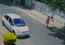 criminoso pedestres canoas