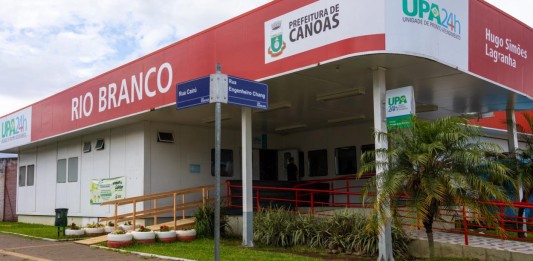 A UPA Rio Branco em Canoas fecha para reformas a partir de segunda-feira (6).