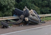 Duas pessoas morrem em grave acidente na BR-386 acidente br-386 tio hugo