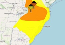 Alerta do INMET prevê chuva intensa, granizo e ventos de até 60 km/h no RS Alerta do INMET prevê chuva intensa, granizo e ventos de até 60 km/h no RS