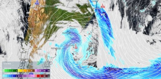 Meteored afirma que ciclone bomba pode atingir o Brasil com ventos de até 100 km/h e chuva intensa nos próximos dias