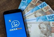 Caixa Tem pode liberar crédito de até R$ 800; veja como aumentar as chances de aprovação Aplicativo Caixa Tem aberto em smartphone com serviços financeiros disponíveis