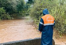 Defesa Civil alerta para risco de inundação em cidade do RS Defesa Civil alerta para risco de inundação em cidade do RS