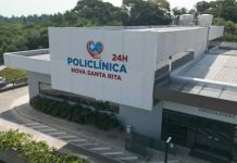 Prefeitura de Nova Santa Rita suspende contrato com empresa responsável pelos médicos da Policlínica 24h policlínica nvoa santa rita