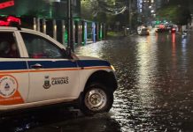 temporal canoas