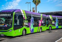 “Vamos começar a modernização”: Canoas terá ônibus elétricos no transporte municipal Canoas ônibus elétrico
