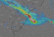 Formação de ciclone extratropical no Sul do Brasil aumenta risco de chuva muito intensa, alagamentos e deslizamentos