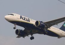 Por pouco: piloto da Azul faz manobra para evitar colisão com outro avião no Rio Grande do Sul colisão avião azul rs