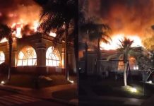 incêndio salão de festas cachoeirinha