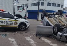 acidente canoas