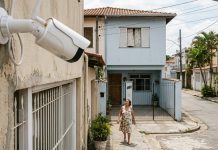 Vizinho instala câmera apontada para quintal ao lado e Justiça pode obrigá-lo a mudar o ângulo Câmeras instaladas para proteger uma residência podem gerar conflitos quando registram áreas privadas do imóvel vizinho.