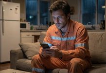 Homem chega cansado do trabalho, decide pedir hambúrguer para não fazer janta e leva susto antes de finalizar o pedido