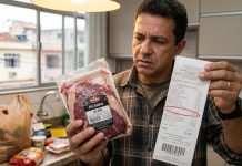 Homem pede acém no supermercado, açougueiro usa código de picanha e cliente só percebe em casa; mercado se recusa a devolver o dinheiro por causa da embalagem rasgada